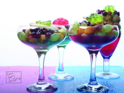 کوکتل میوه شکلاتی